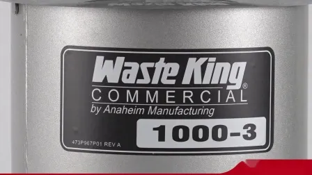 Broyeur de déchets commerciaux pour hôtel, école, hôpital (1500